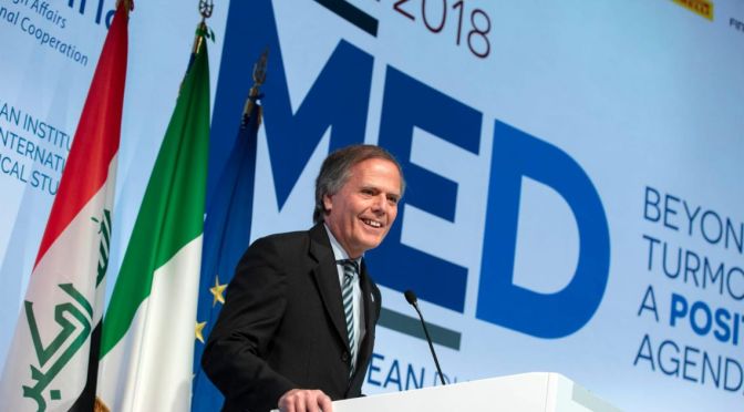 Il Ministro Moavero Milanesi apre la quarta edizione di Rome Med